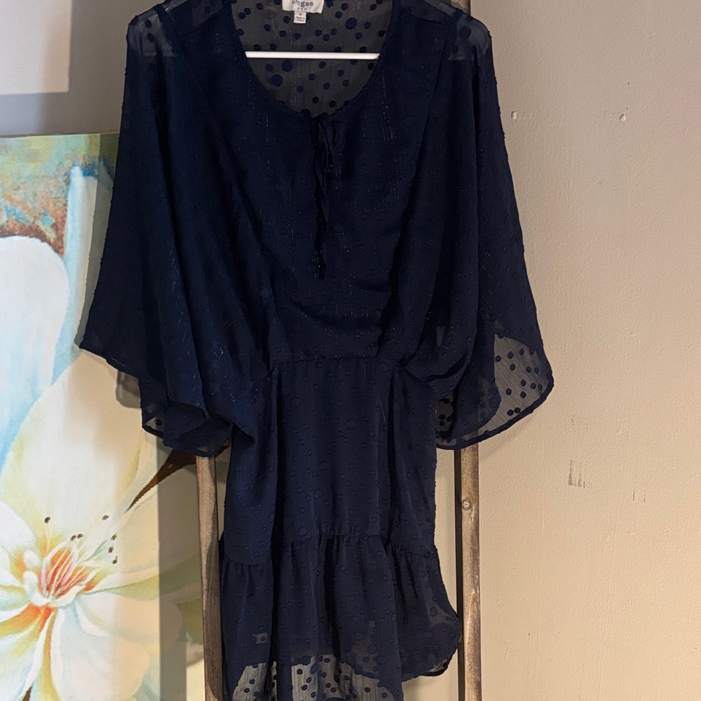 Xhilaration Navy Blue Dress